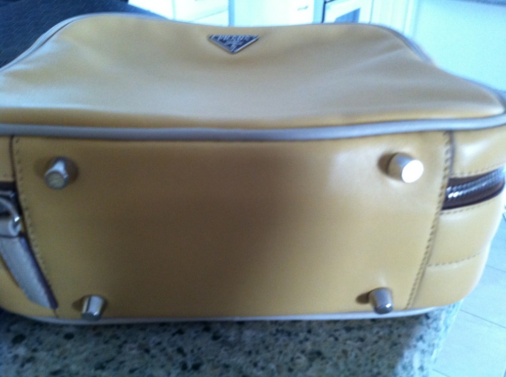 Prada Vitello Box Sole Lino Borsa A Mano BNO146 Adorable And Prada Vitello Box Sole Lino Borsa A Mano BNO146 Adorable And