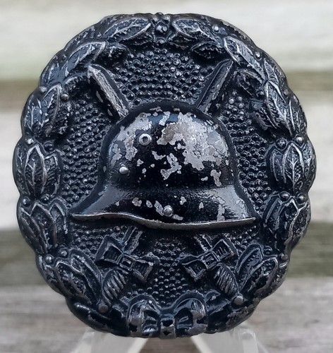 Verwundetenabzeichen schwarz 1914  DRGM Orden Eisernes Kreuz Ehrenzeichen Orig. - Bild 1 von 3