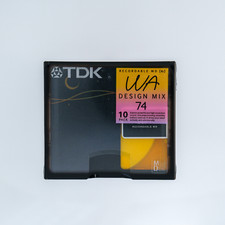TDK WA Design Mix 10PACK NEW sealed MINIDISC MD Black YELLOW red BLUE green rare