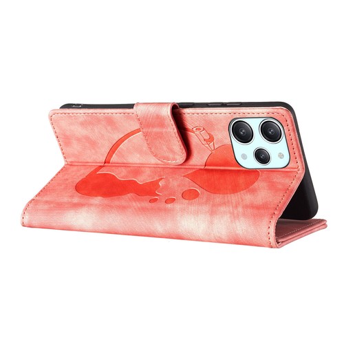 Leather Love Cat Card Wallet Phone Case For Samsung S22 S21 S24 Ultra S23 FE A55 - 第 3/8 張圖片