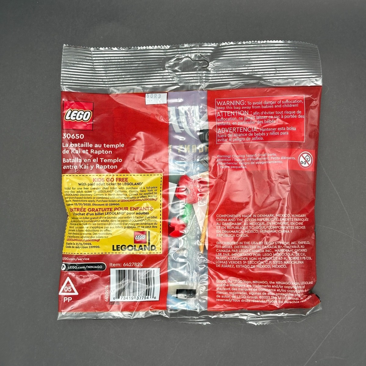 その他 Figures LEGO NINJAGO: Kai and Rapton's Temple Battle (30650) - Brand