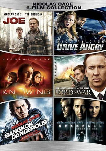 Nicolas Cage: 6-Film Collection (2017, DVD) NEW Factory Sealed, Free Shipping