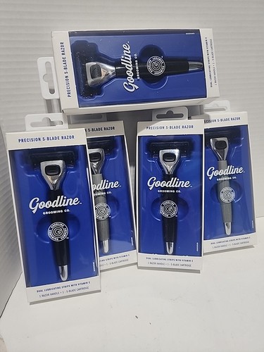 5 neue Pakete neue Goodline Grooming Co. Kartuschenrasierer, kostenloser Versand! - Bild 6 von 7