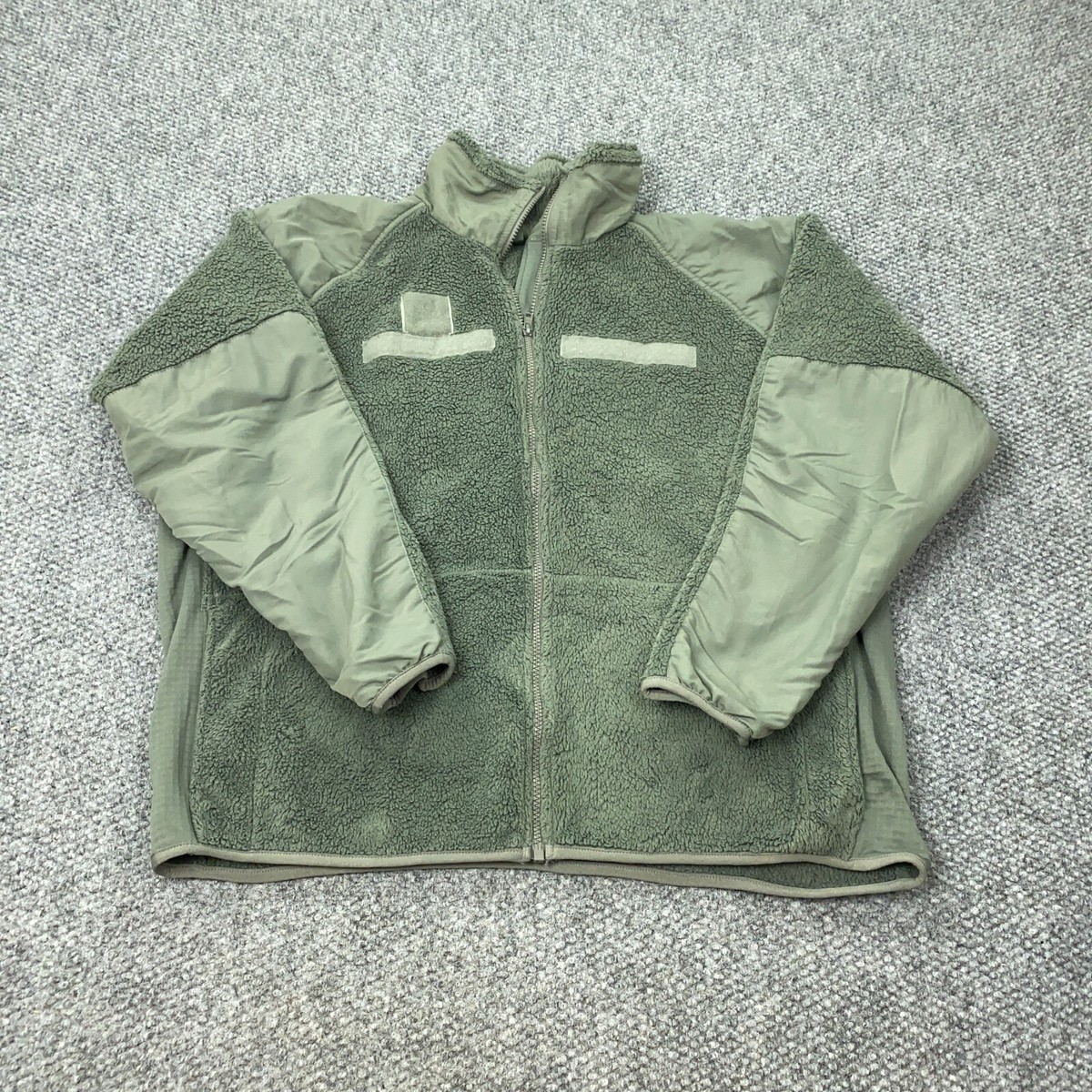 GEN-III Jacket Mens Large Green Polartec Thermal Pro Fleece Cold