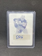 14/15 ITG HEROES AND PROSPECTS DYLAN STROME 1/1 AUTOGRAPHED PRINTING PLATE!