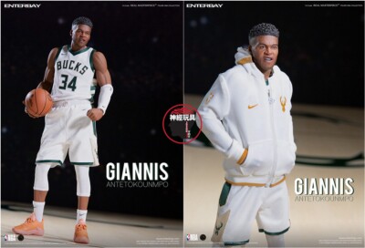 ENTERBAY NBA GIANNIS ANTETOKOUNMPO 1/6 ACTION FIGURE BUCKS ENTERBAY NBA GIANNIS ANTETOKOUNMPO 1/6 ACTION FIGURE BUCKS