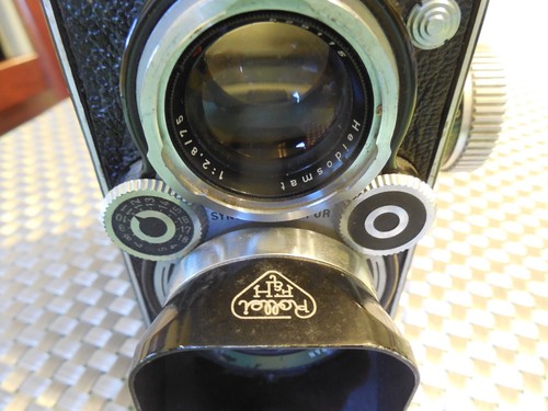 Rolleiflex Synchro-Compur Franke & Heidecke Braunschweig 3,5/75mm - Bild 2 von 17