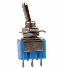 Mini deviatore da pannello on/off 3 pin  switch 6 Amper MTS-102 Switch -Posta1-