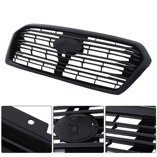 Front Bumper Center Grille Gloss Black Plastic Suit For 2019-2022 Subaru Ascent - Bild 14 von 16