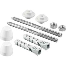 Basin Fixing Set 8 X 100 With Plug Wall Mounted Installation Set Pack 2