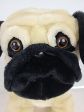 Pug Puppy Dog Plush Stuffed Animal Soft Toy Classic Toy Co Inc Approximately 16  