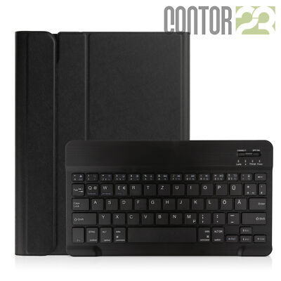 Schutzhülle inkl. Bluetooth-Tastatur SCHWARZ 11.0'' Apple iPad Pro 2021 (3. Gen)