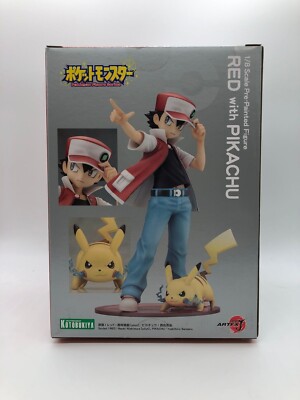 Pokemon Series Red with Pikachu ARTFX J 1/8 Scale Painted Figure