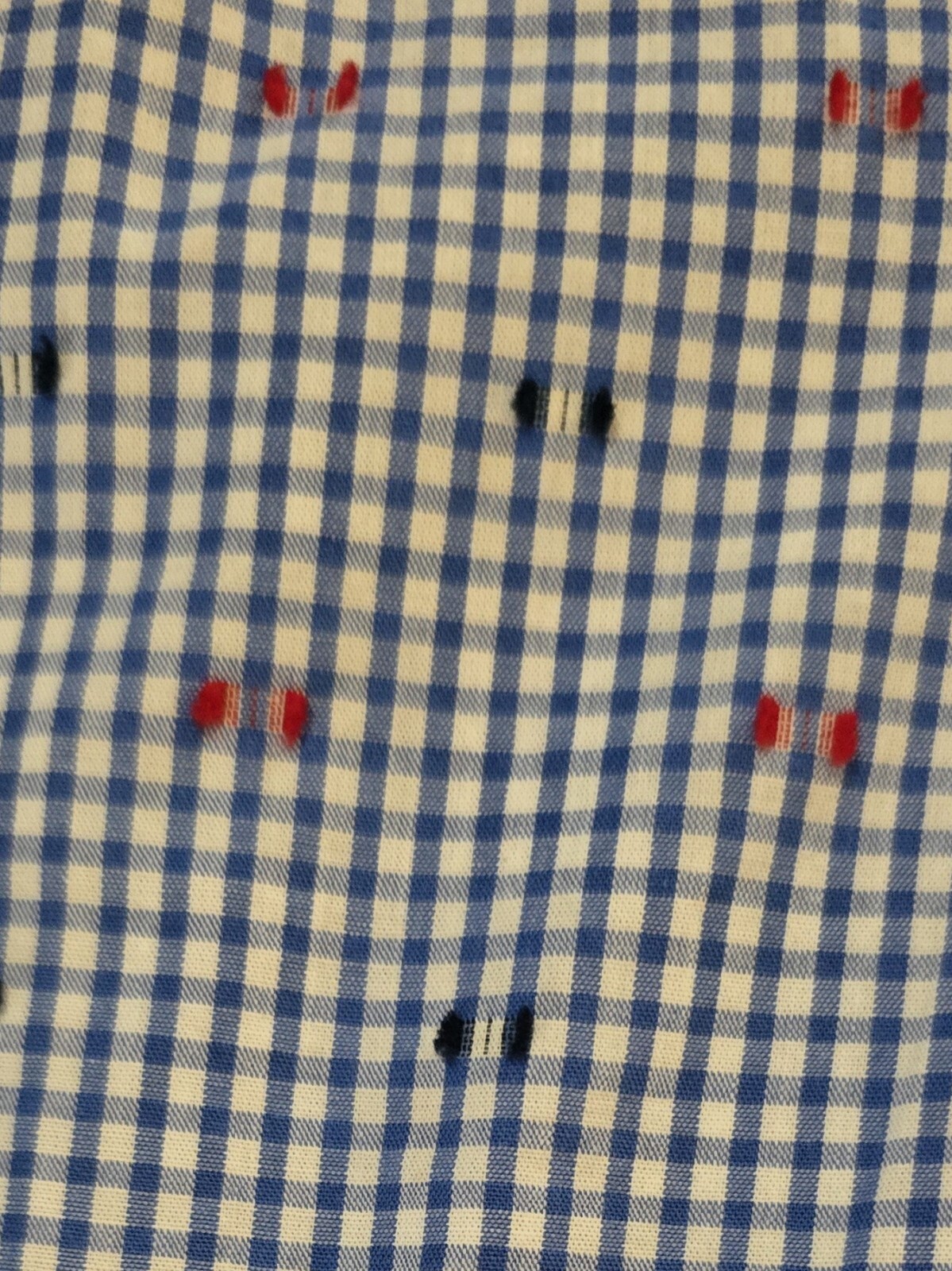 Ruby Rd. Blue White Gingham Pleated Front Shirt W… - image 10