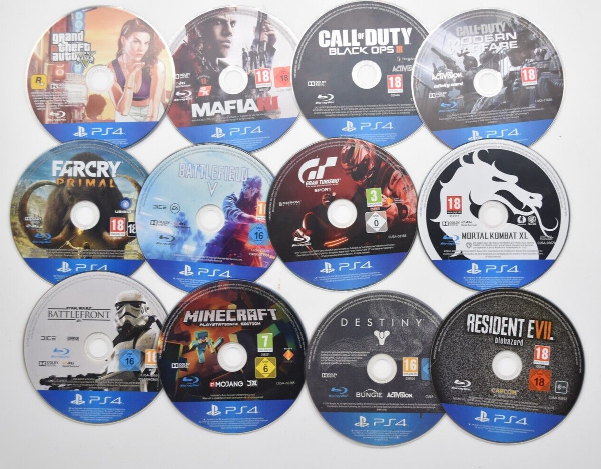 Sony PS4 Disc Only Games - Playstation 4 - Big Selection - Free P&P