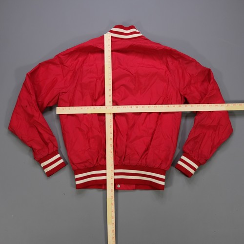 Rare VTG ACTIVE GENERATIONS St. Louis Cardinals Football Varsity Jacket 80s SZ M - Picture 9 of 12
