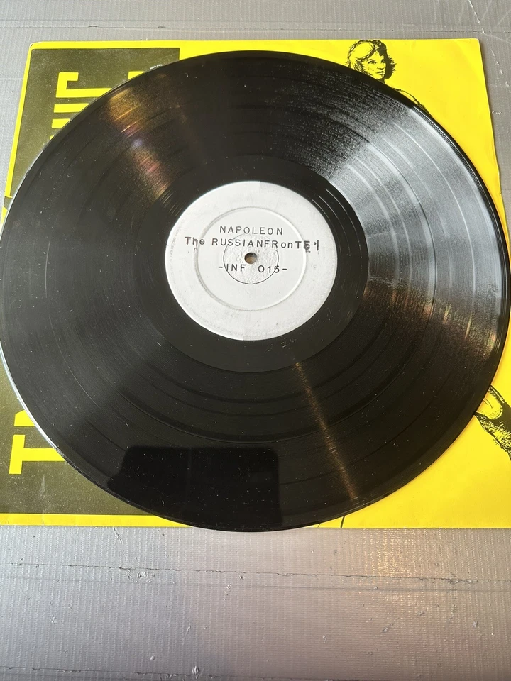 Napoleon - The Russian Front EP 12” EX TESTED VINYL EX DIE CUT SLEEVE PROMO - Image 3 of 4