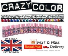 Crazy Color semi-permanente Konditionierung Haarfärbemittel Farbe Creme Farbton 100 ml