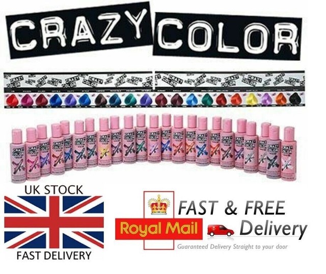 Crazy Color Semi-Permanent Conditioning Hair Dye Colour Cream Tint 100 ML Crazy Color Semi-Permanent Conditioning Hair Dye Colour Cream Tint 100 ML