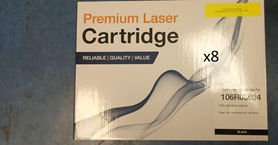 Lot Of 8 For Xerox 106R03624 Compatible Toner Cartridge Phaser 3330 WC 3335/3345