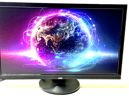 AOC Q2778VQE 27" 2560x1440 60Hz VGA VDI HDMI DP NO STAND #D58 - Picture 2 of 11