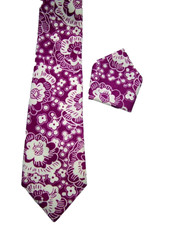 Vintage Krawatte,  mit  Einstecktuch  Original  70er Jahre