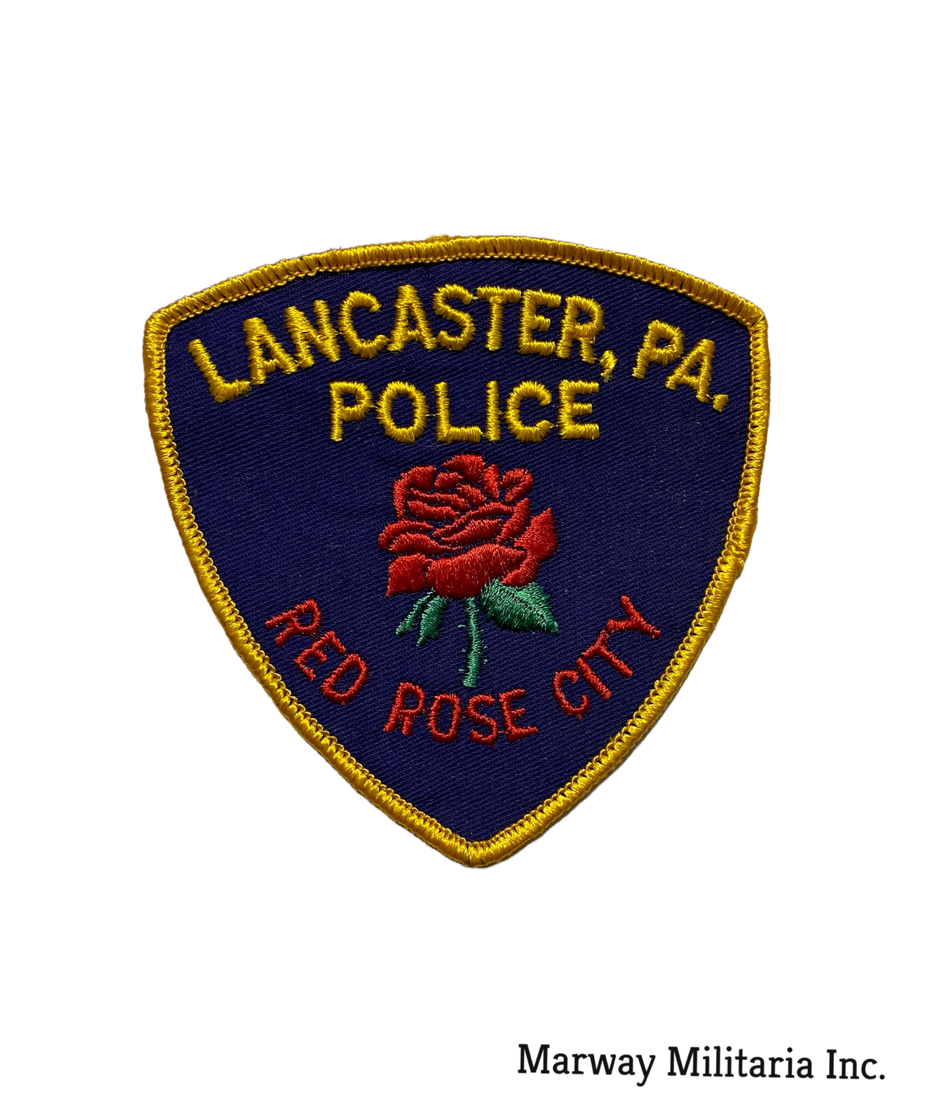 Obsolete Lancaster PA Police Red Rose City Patch (Invp2760) eBay