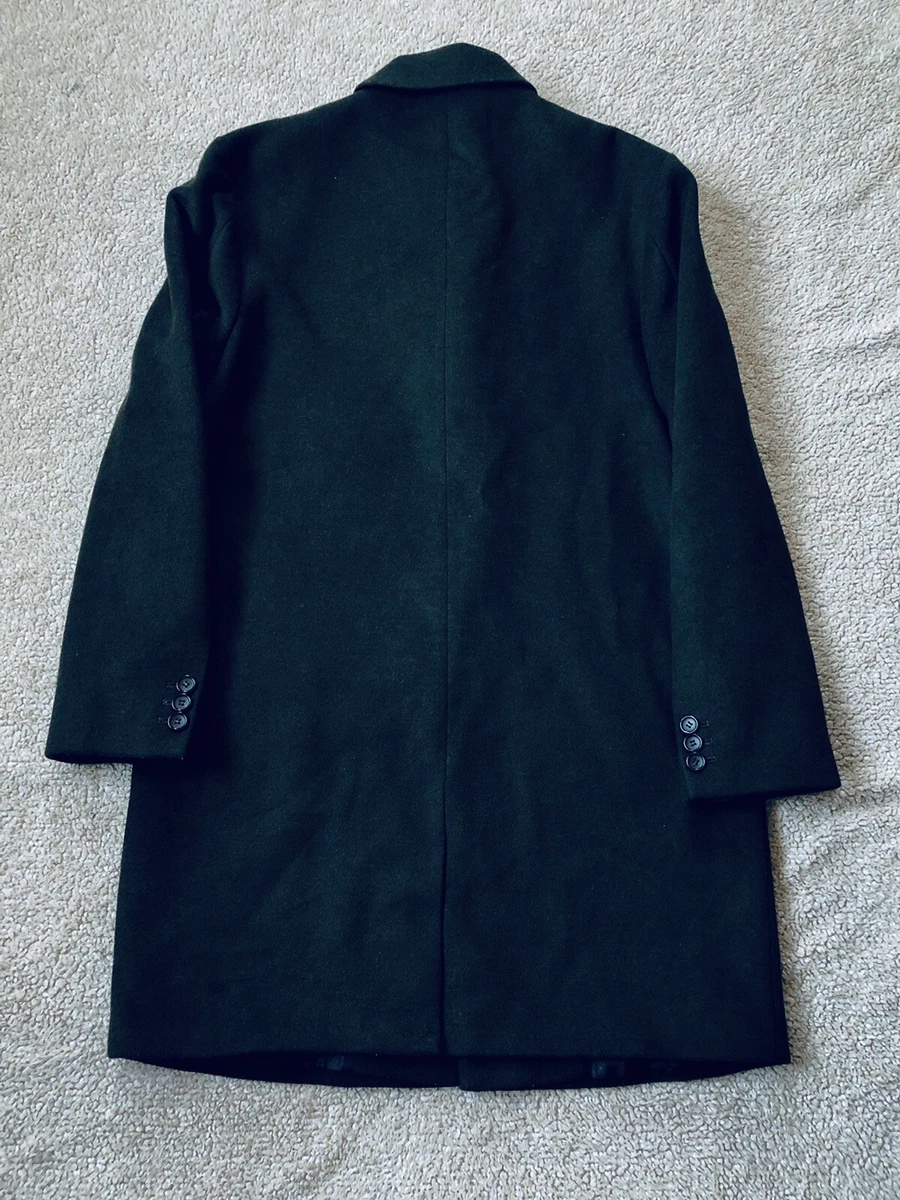Topman wool cheap overcoat