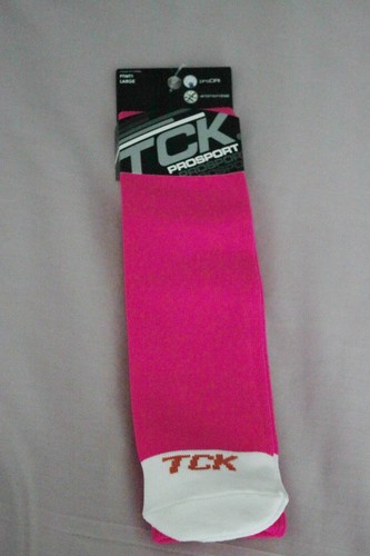 Calze Tubolari TCK Sports Prosport Performance – Over-polf, XSmall/Small (PTWT1), Bianche