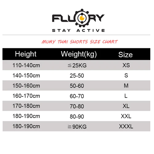 Fluory Eternity Luna Retro Muay Thai Shorts Black White - Picture 5 of 5
