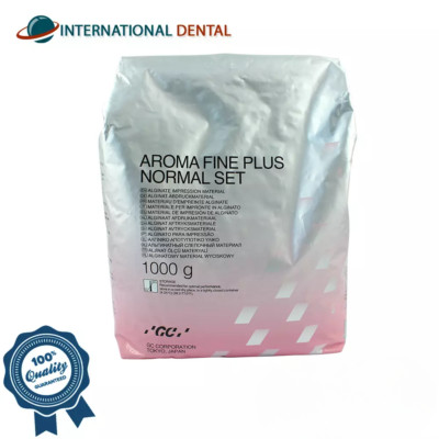 Dental Alginate Impression Material GC Aroma Fine Plus Normal Set 1kg Pink Color