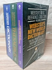 Websters Basic Reference Collection Dictionary Thesaurus Synonyms Antonyms