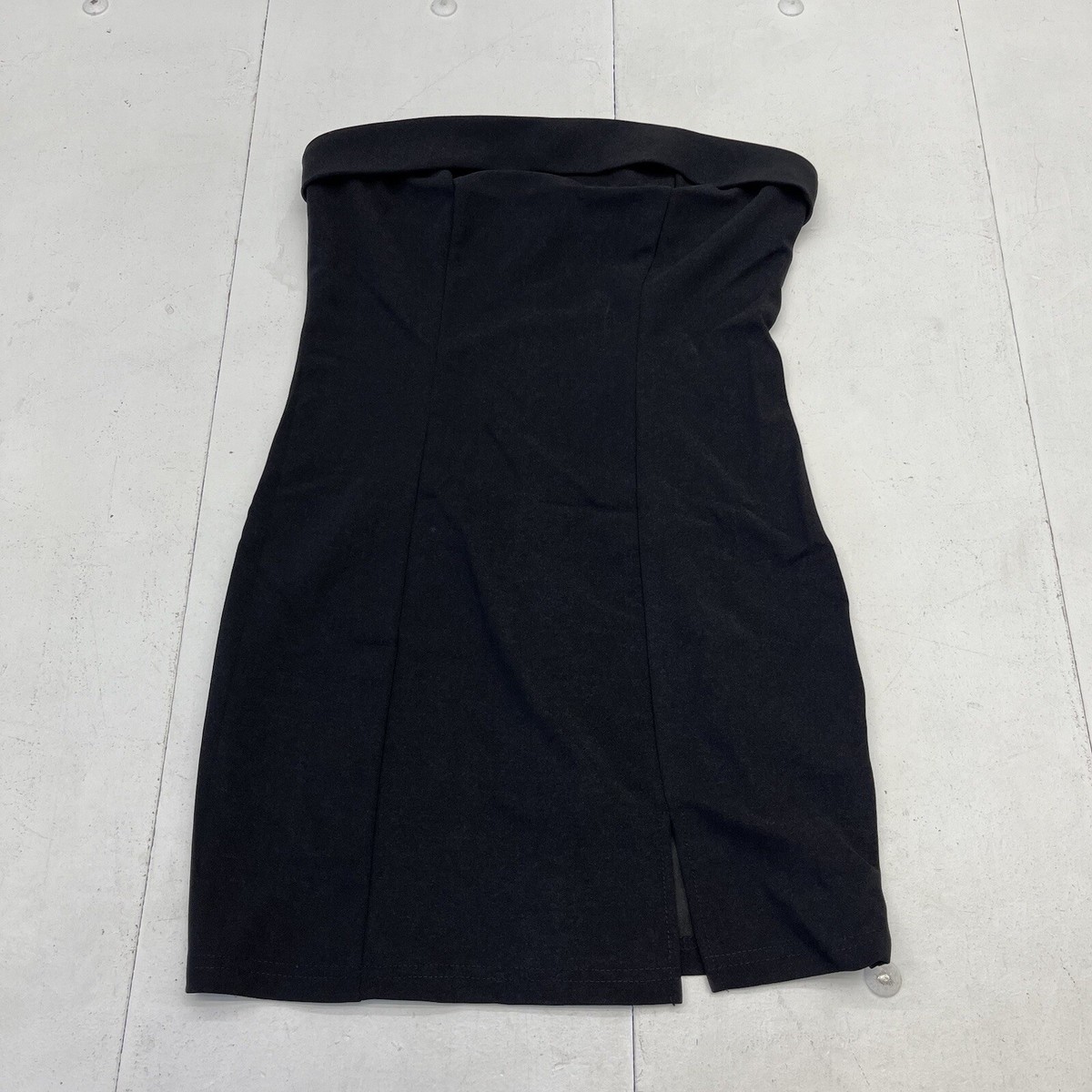 Shein Black Sleeveless Mini Pencil Dress Womens Size Small