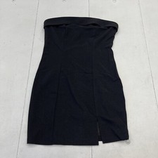 Shein Black Sleeveless Mini Pencil Dress Womens Size Small