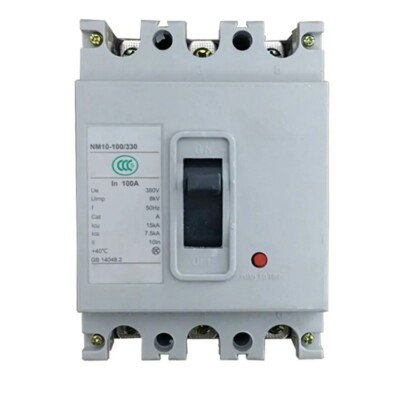 New For CHINT NM10-100/330 Molded Case Circuit Breaker 3 Pole 100A