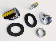 Kit lunetta cromata tergicristallo per MGA Austin Healey Sprite & MG Midget, BAU1465