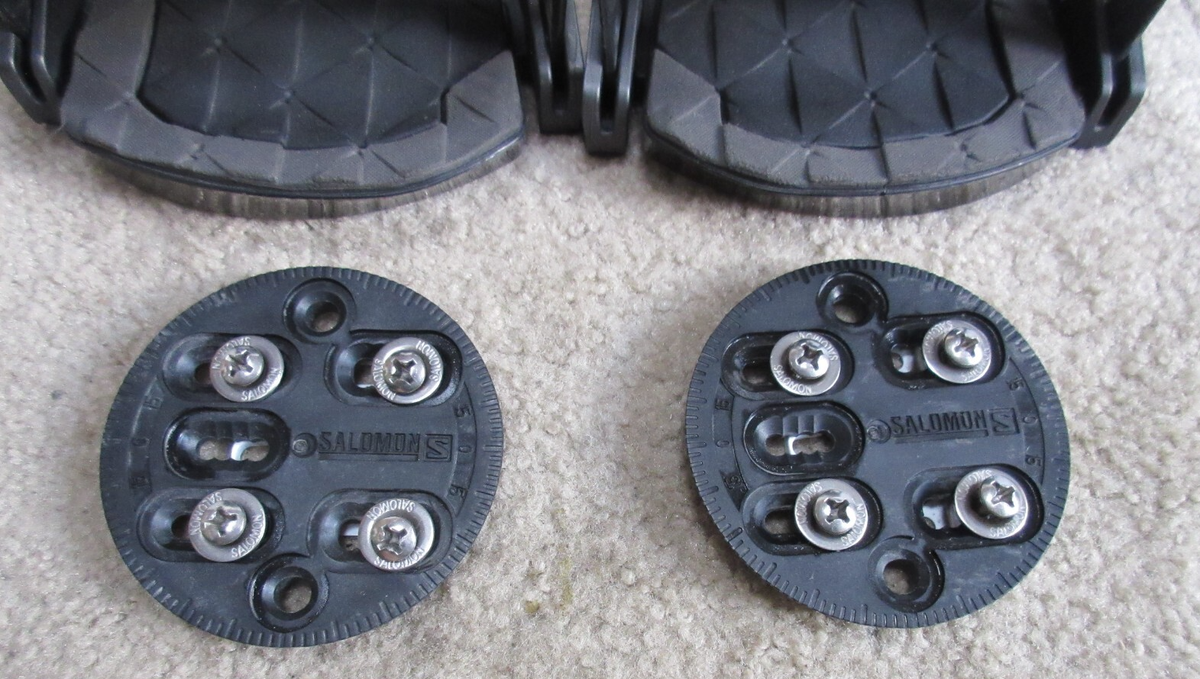 Salomon District Shadow Fit Technology Black Snowboard Bindings