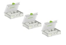 Image of Festool Organiser Systainer SYS3 M89 6xESB - Pack of 3 - 204854