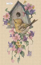 Bird's Paradise Counted Cross Stitch CHART No. 2-280