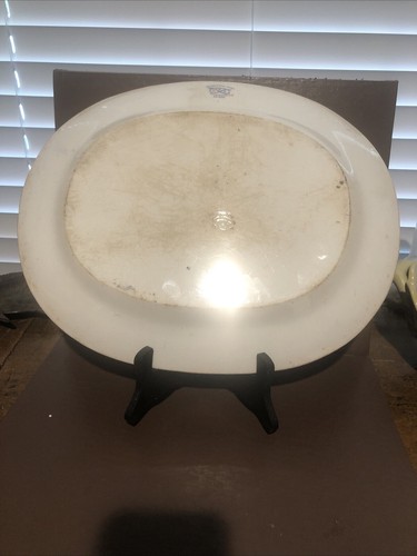 Antique G.F.Bowers Staffordshire Pottery Platter/Very Old Rare Pattern - Picture 5 of 6