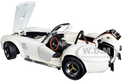 1964 SHELBY COBRA 427 S/C ROADSTER CREAM 1/18 DIECAST MODEL ROAD