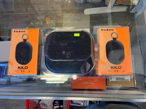 Skullcandy Kilo Wireless Bluetooth Speaker with Case Bundle, 2-pack