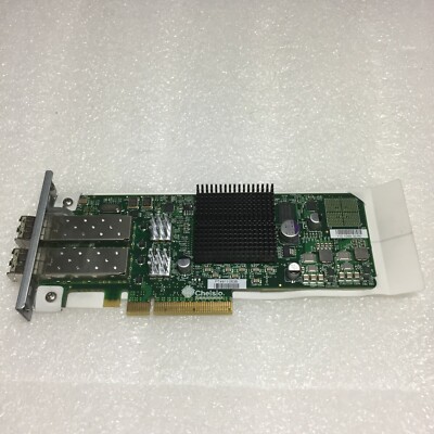 Chelsio 10GB 2-Port PCI-e OPT Adapter Card 110-1088-30 B0 FREE SHIPPING