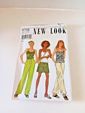 Simplicity New Look 6758 Ladies Tops and Bottoms Sz 6 to 16 Uncut