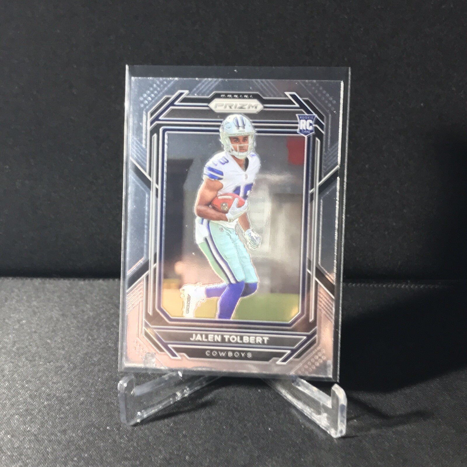 Jalen Tolbert 2022 Panini Prizm Rookie RC Base Dallas Cowboys Football #333