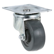 CASTER, PLATE- SWIVEL W/O BRAK