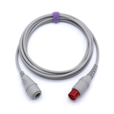 Common 6-pin to for Edwards Invasive Blood Pressure Cable 3.2M #W6