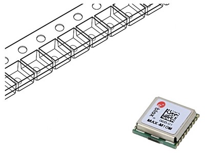 MAX-M10M-00B Modul: GPS GLONASS/BEIDOU SMD -40-85°C u-blox