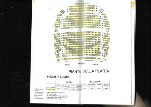 Programme 1997 1998 Teatro Alla Scala Opera Concerto Balletto Ref E27H - Picture 10 of 12