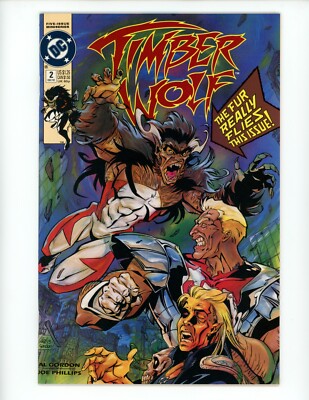 Timber Wolf #2 Comic Book 1992 VF- Al Gordon Joe Phillips DC